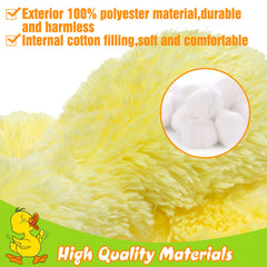EXPAWLORER Plush Squeaky Duck Toy helps guide dogs during play and training