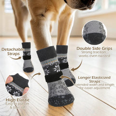 EXPAWLORER protección de patas contra frío y sal en exteriores