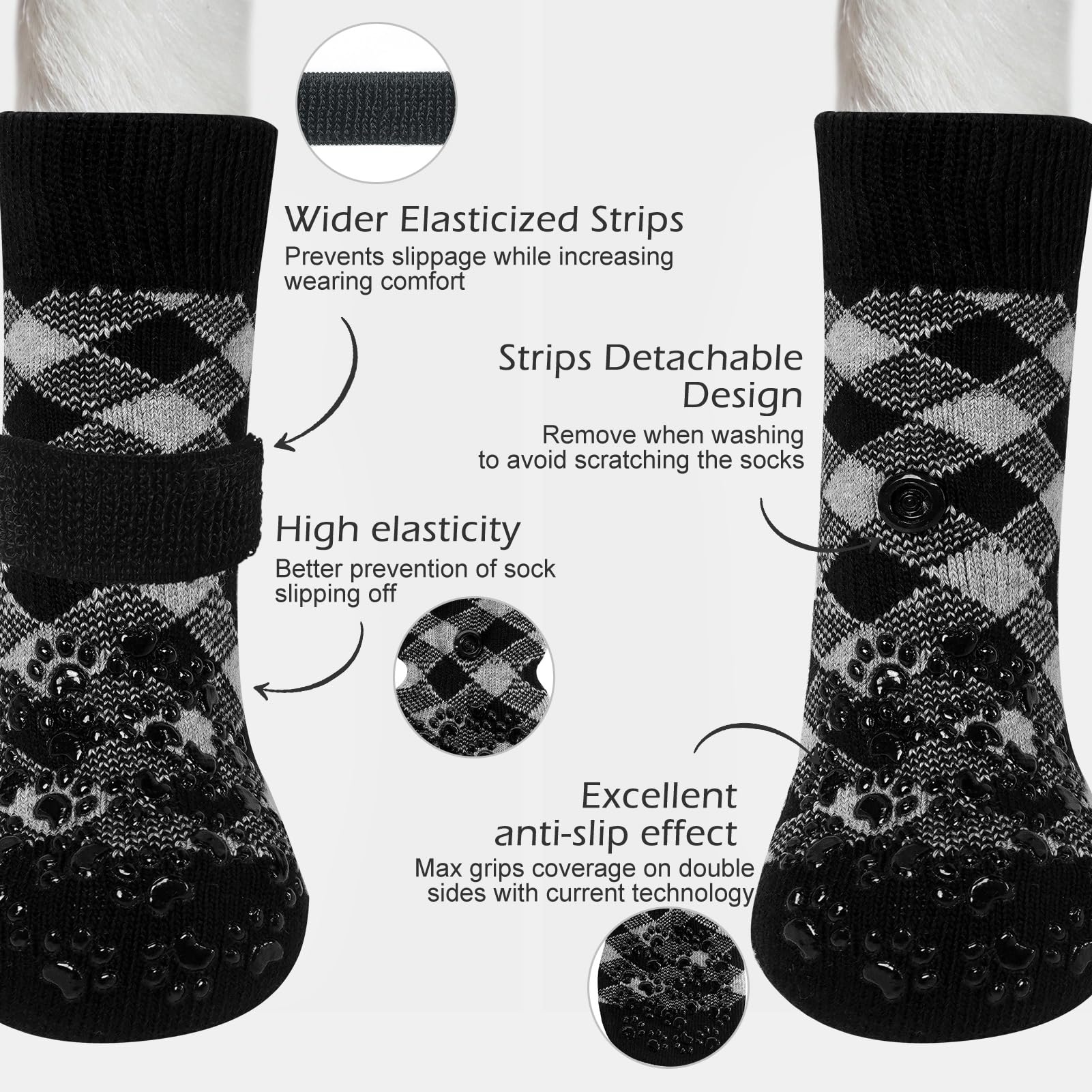EXPAWLORER protección de patas contra frío y calor para perros