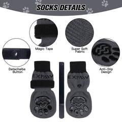 EXPAWLORER soft breathable fabric closeup shows comfy fit.