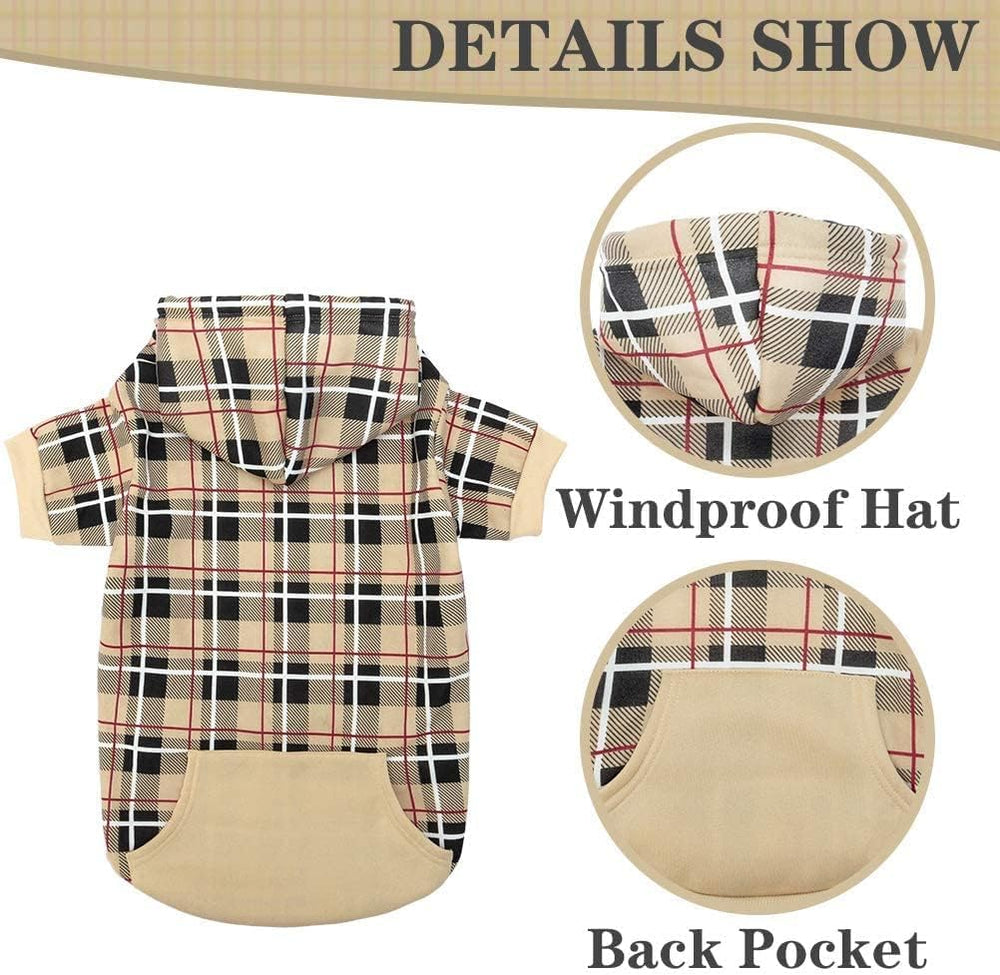 EXPAWLORER soft, durable fabric keeps dogs warm on chilly days.