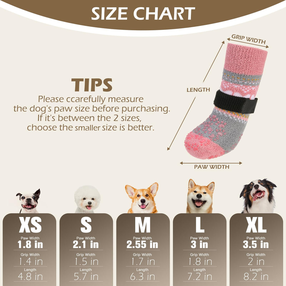 EXPAWLORER soft-pile dog socks offer cozy comfort for paws.