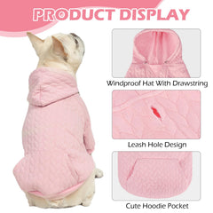 EXPAWLORER raglan sleeves for full mobility during walks.