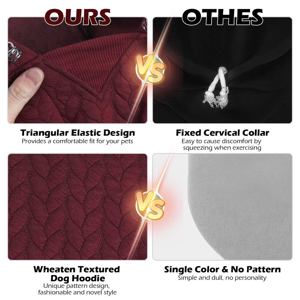 EXPAWLORER neck-adjustable hoodie offers a secure, comfortable fit
