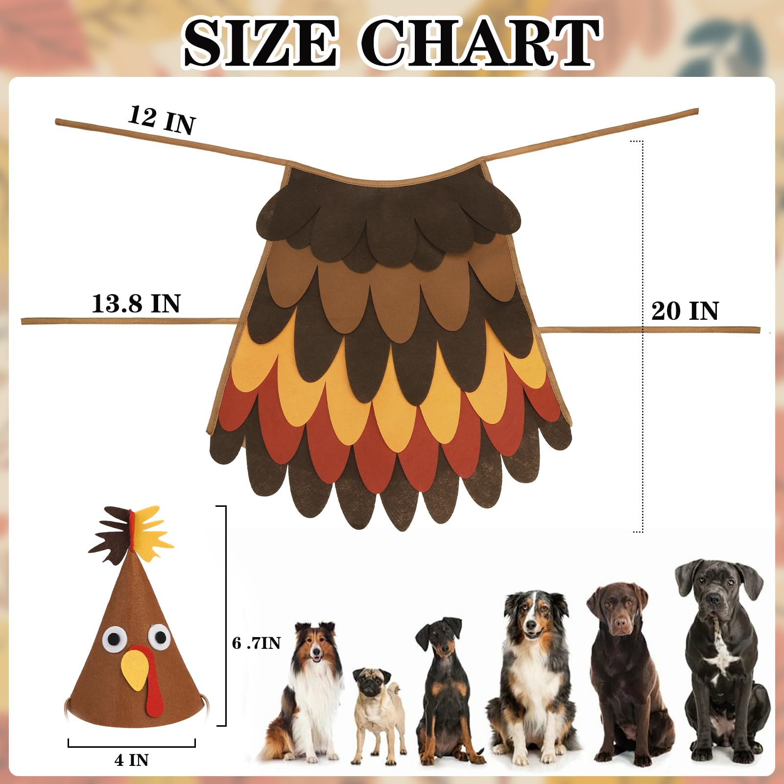 expawlorer turkey-feathers cloak close-up highlights soft, comfortable fabric