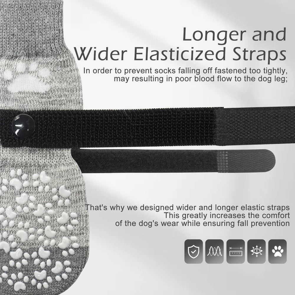 EXPAWLORER zapatillas con ajuste elástico para perros mayores