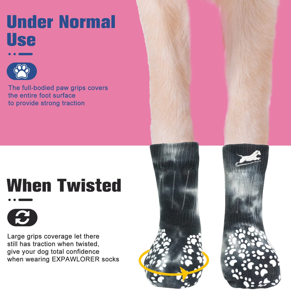 EXPAWLORER zapatos para perros mejoran estabilidad en perros mayores.