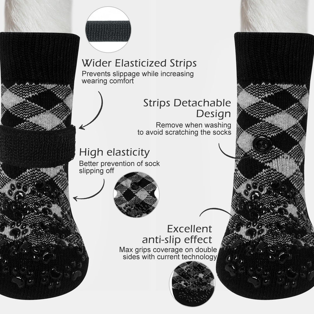 EXPAWLORER botas para perros antideslizamiento mejoran el agarre