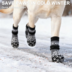 EXPAWLORER calcetines para perros con ajuste elástico seguro.