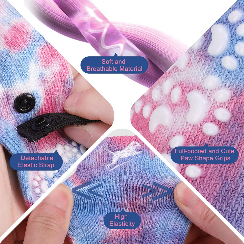 EXPAWLORER calcetines con ajuste elástico: se adaptan a diferentes patas
