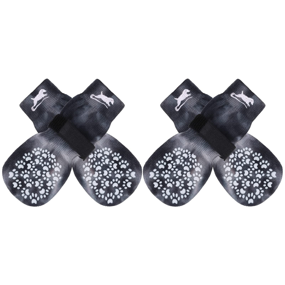 EXPAWLORER calcetines antideslizantes para perros con agarre extra en interiores.