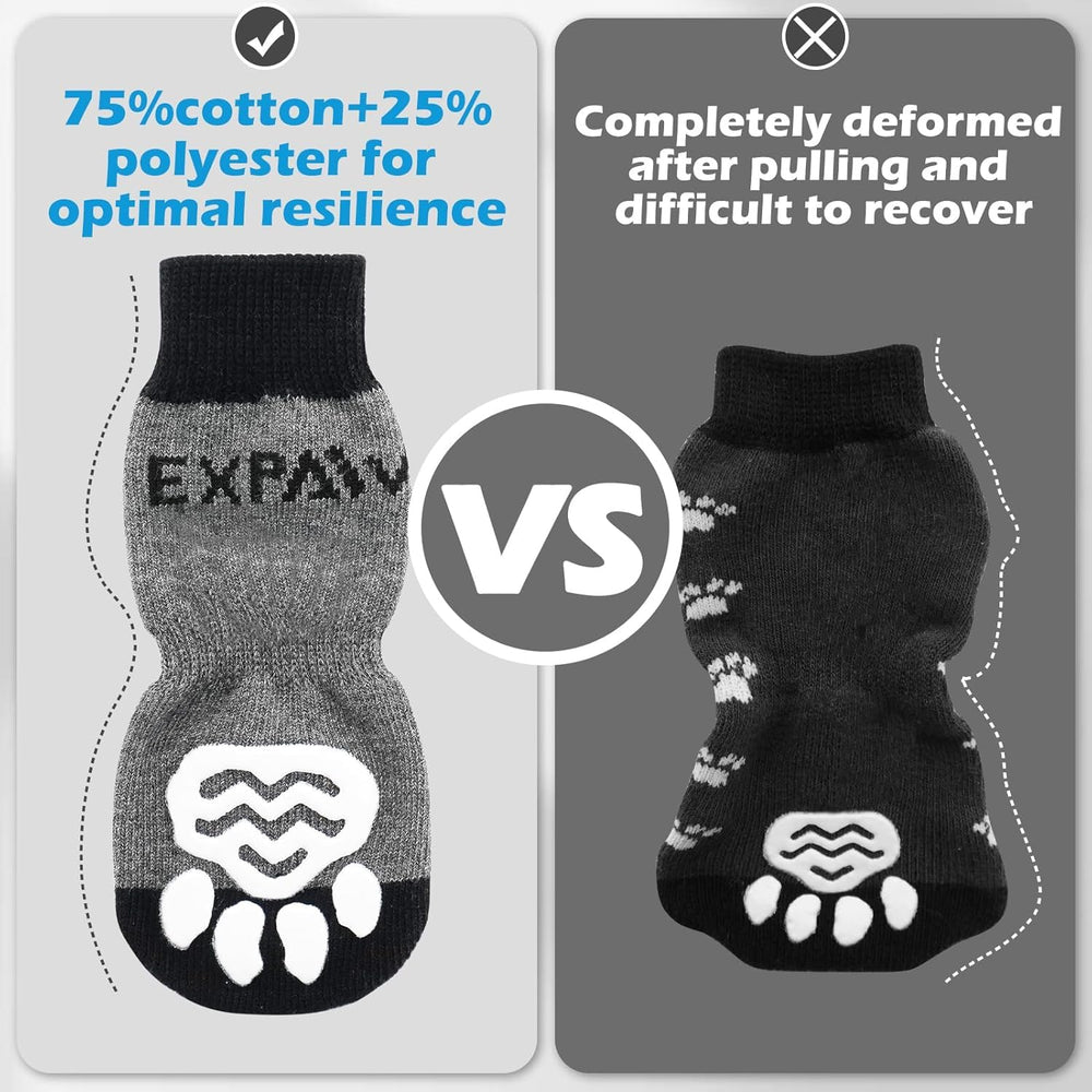 Expawlover calcetines protegen patas en pavimentos calientes o irregulares durante paseos.