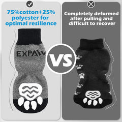 Expawlover calcetines protegen patas en pavimentos calientes o irregulares durante paseos.