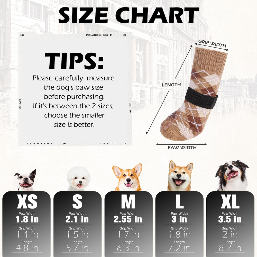 EXPAWLORER double-sided grips improve traction on slick floors during active play
