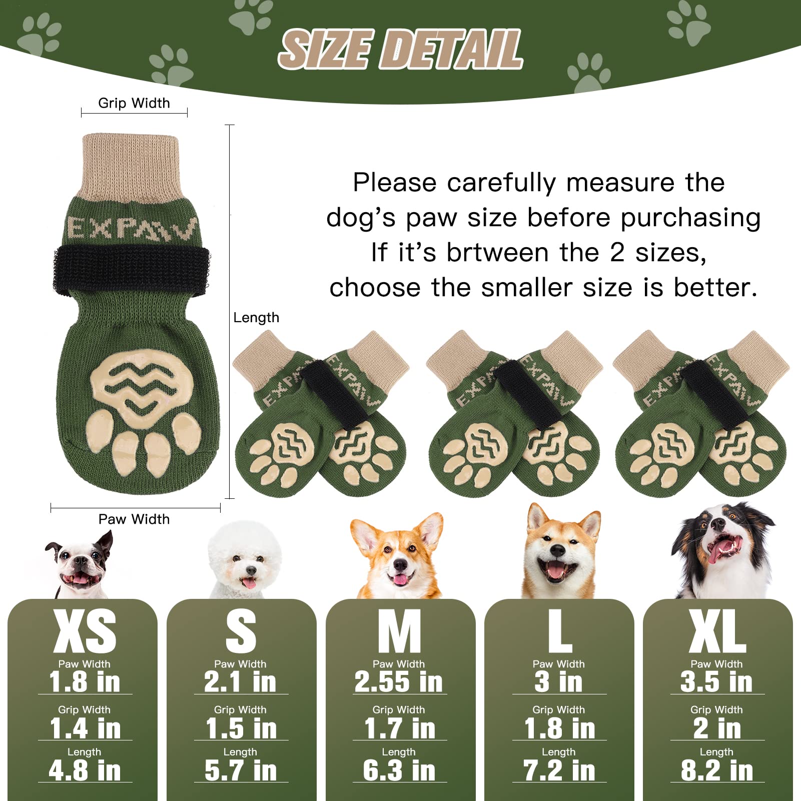 EXPAWLORER paw protector with adjustable magic tape ensures snug fit during activity