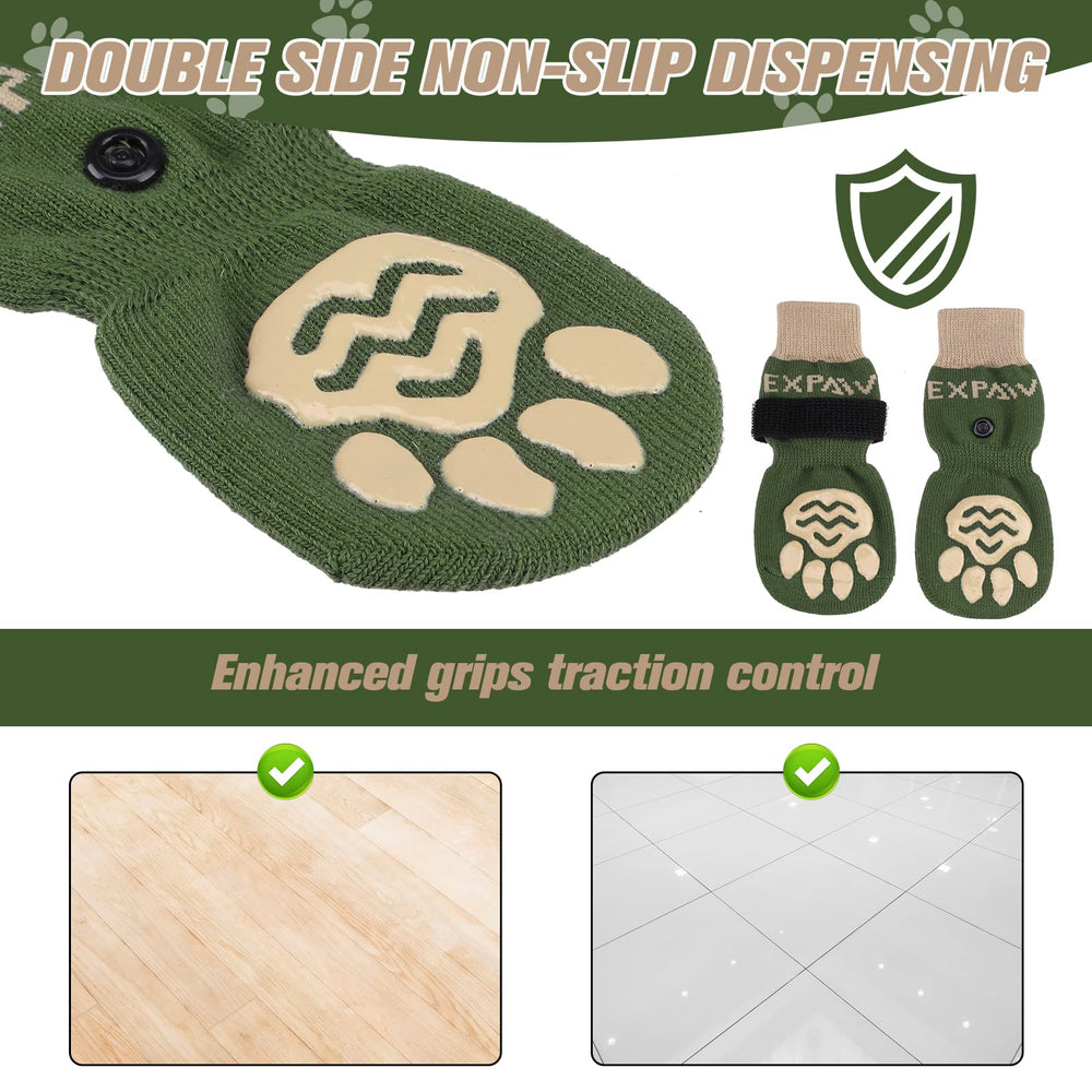 EXPAWLORER paw size guide helps pick the right fit for protection