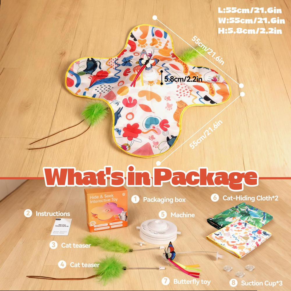 EXPBSYOU durable construction withstands multi-cat rough play with two color covers