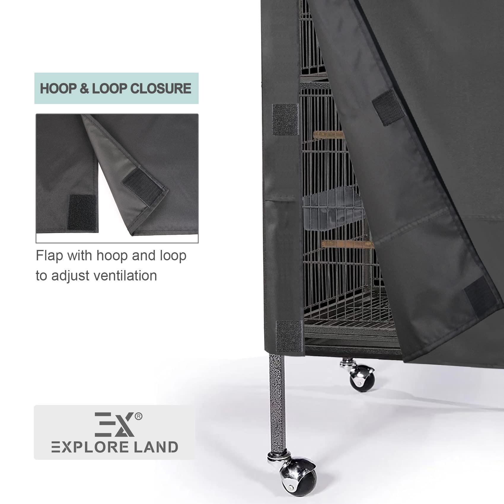 Explore Land Bird Cage Cover privacy and safety create a calm pet space.