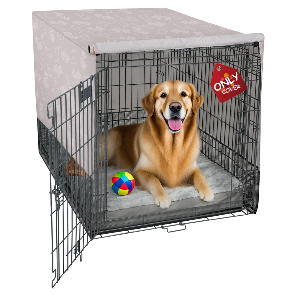 Explore Land breathable crate cover with mesh ventilation promotes airflow for pet comfort