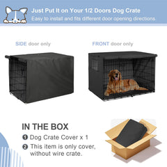 Explore Land crate cover side-fit demonstrates universal compatibility for travel