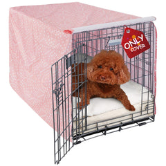 Explore Land pattern dog crate cover fits 24x18x20 inches for a neat crate presentation