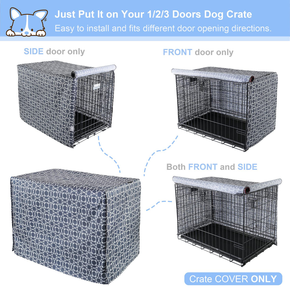 Explore Land crate cover breathable openings for controlled airflow and privacy