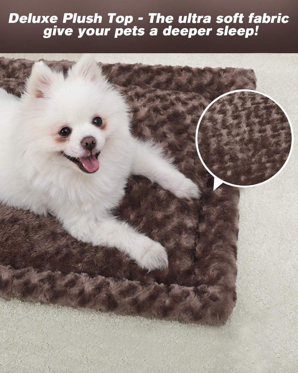 Exsnugy bed mat reversible design side view with cooling surface for summer.