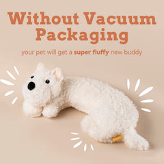 Extragele Puppy Heartbeat Toy plush texture for cozy, safe comfort.
