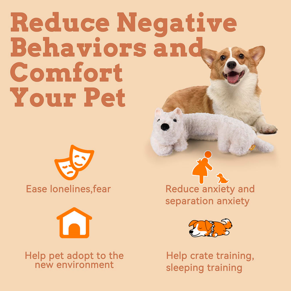 Extragele Puppy Heartbeat Toy safe hypoallergenic fabrics for pets.