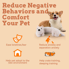 Extragele Puppy Heartbeat Toy safe hypoallergenic fabrics for pets.