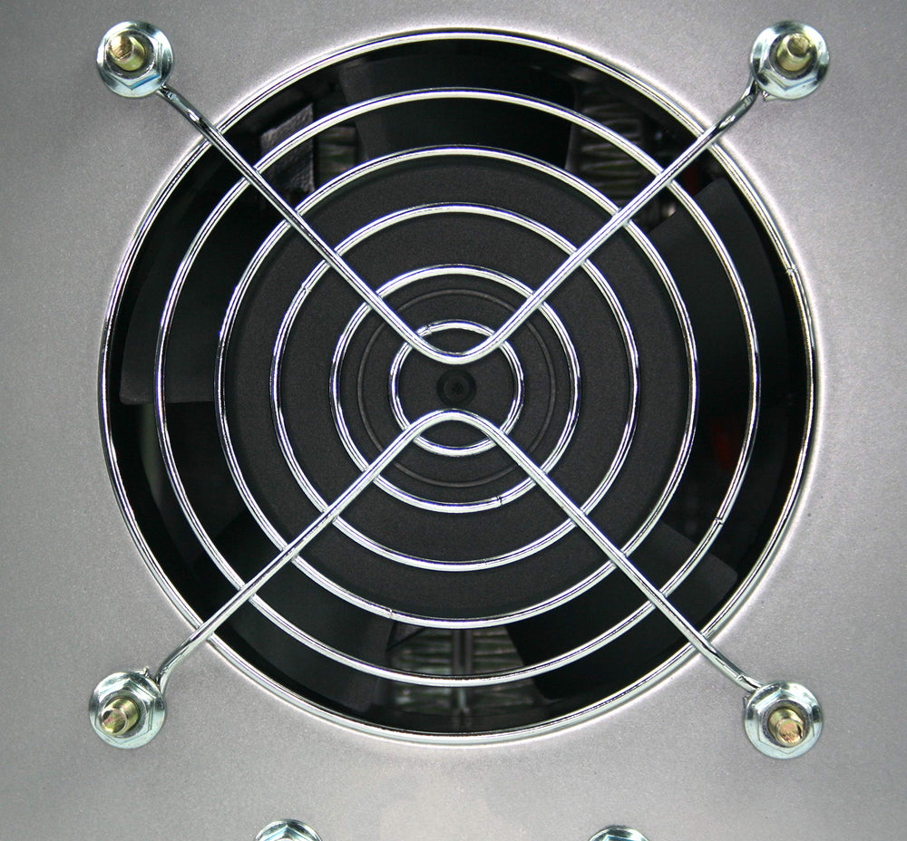 Extreme Consumer Products Dog House Heater Plus thermostat settings mapped to ranges.