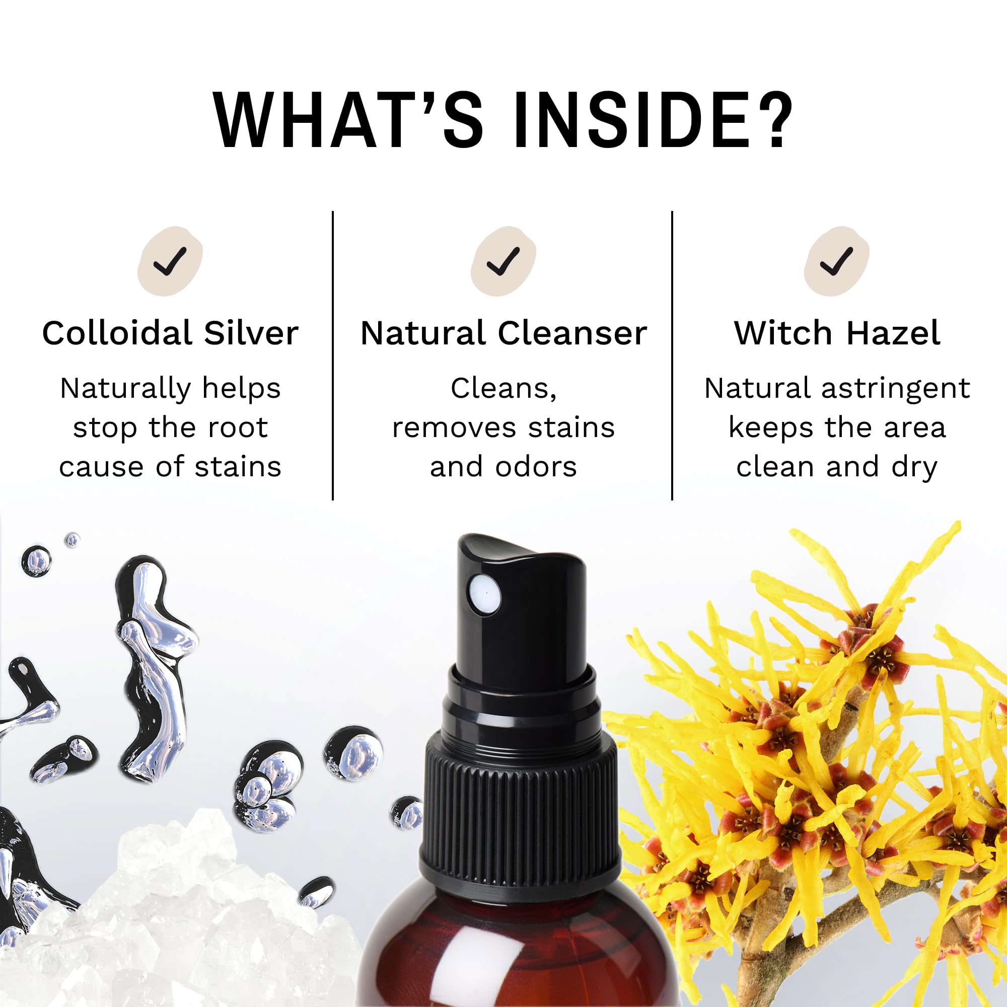 Eye Envy ingredients closeup emphasizes a pet-safe, non-irritating formula.
