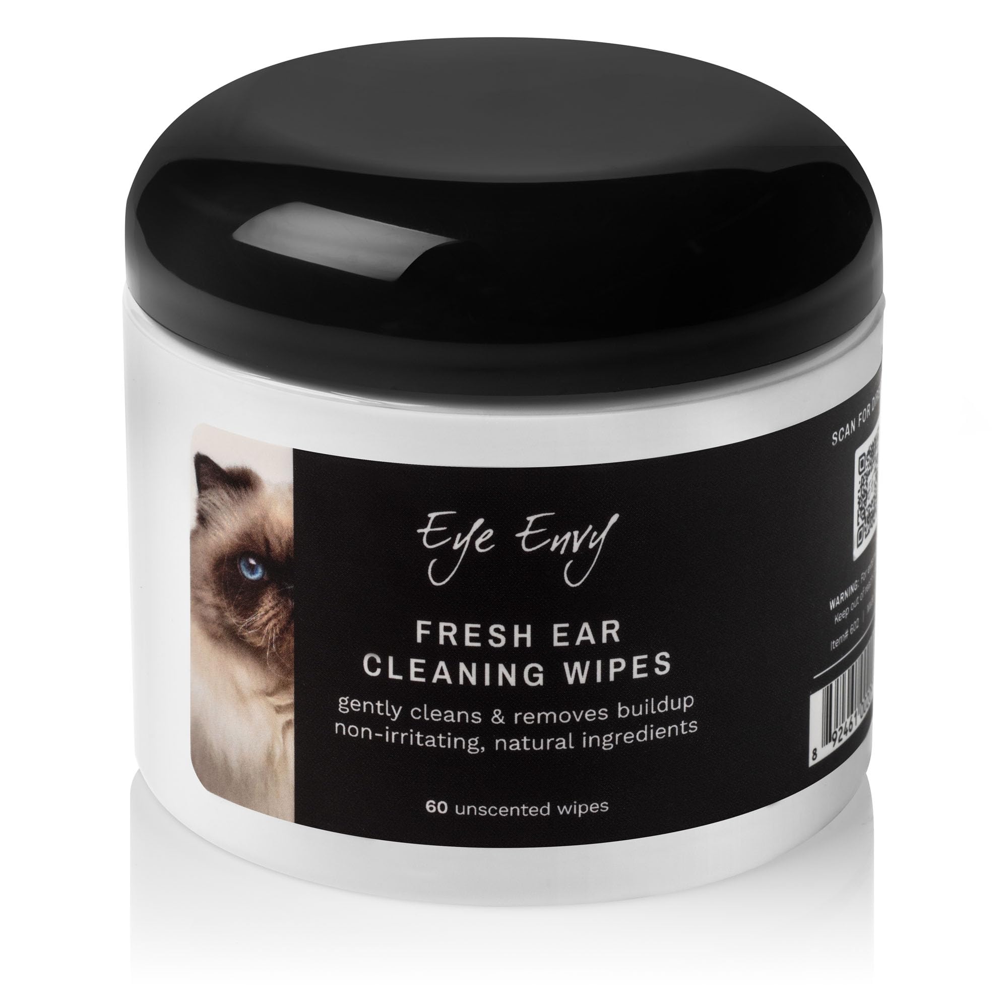 Eye Envy wipes are free from dyes, parabens, peroxide, steroids, and antibiotics.