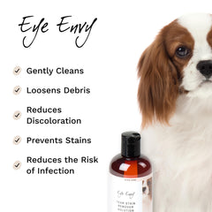 Eye Envy applicator pad for precise tear stain cleaning around eyes