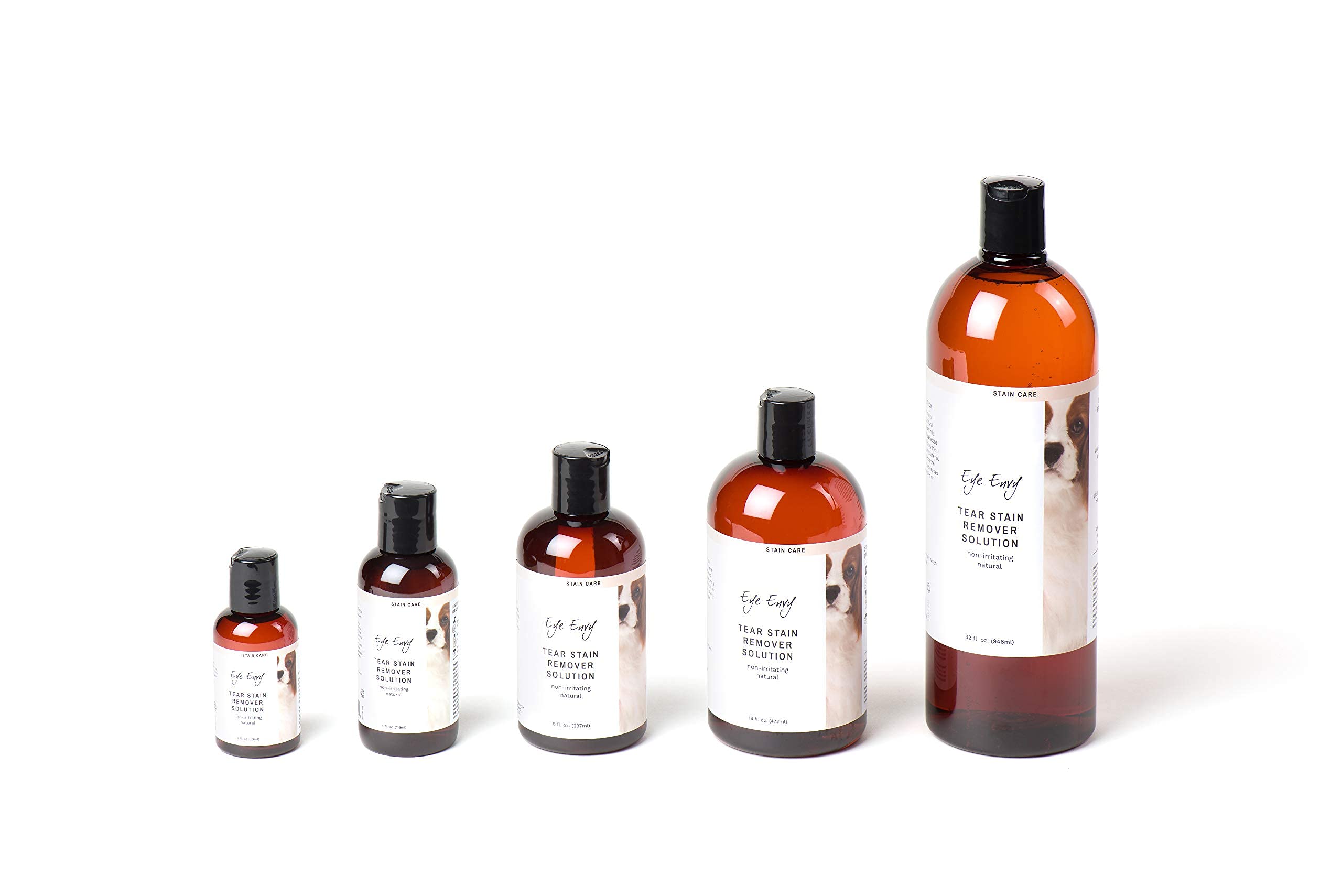 Grooming routine with Eye Envy for cleaner eye area and stain control