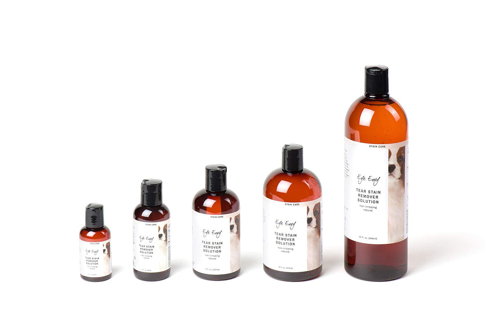 Grooming routine with Eye Envy for cleaner eye area and stain control