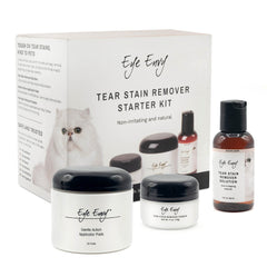 Eye Envy tear stain solution bottle for safe stain removal in cats.
