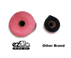 EZ PICK UP 8x13-inch bags provide versatile capacity for bigger deposits.
