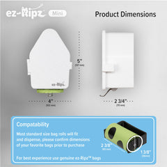 Ez-Ripz mounting screws and anchors for sturdy installation.