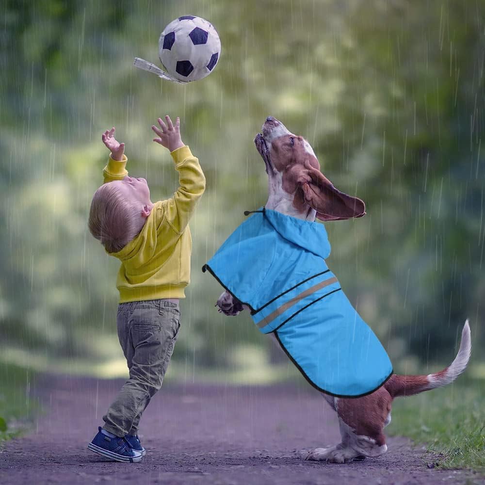 Ezierfy raincoat adjustable belly and chest straps for secure fit