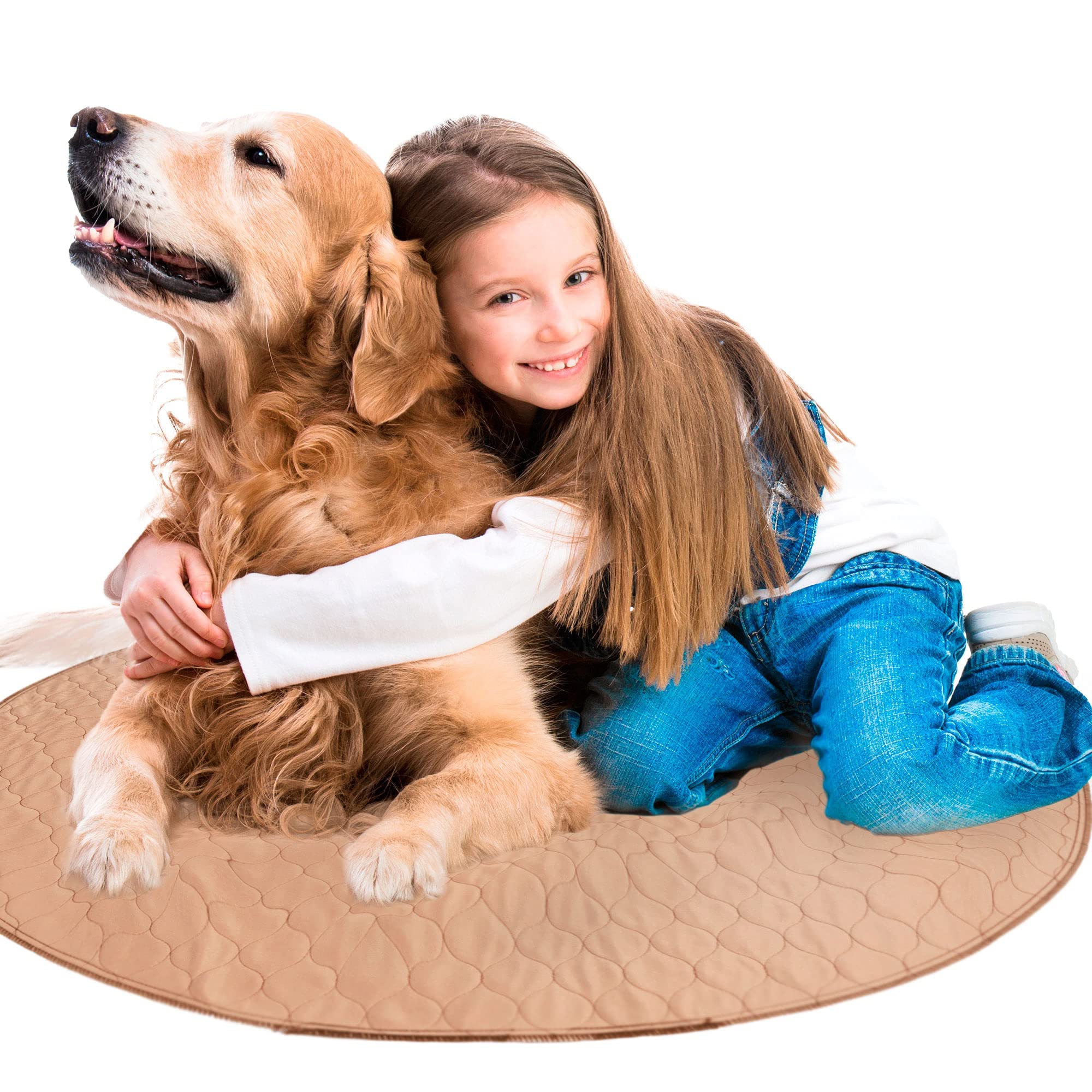 EZwhelp soft brushed polyester outer, cozy for pets during use.