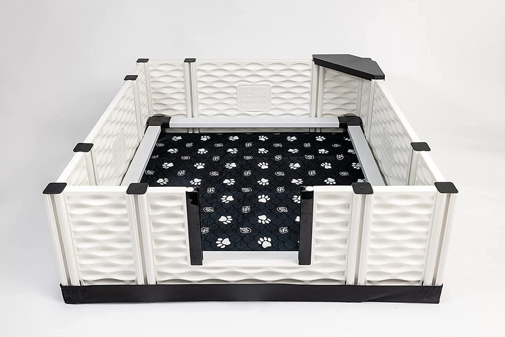 EZwhelp washable pad drying and folding for easy storage