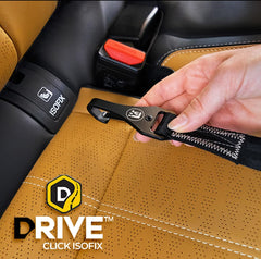 EzyDog Click ISOFIX Cargo adjustable-length ensures a comfortable fit from 24 to 40 inches