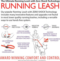 EzyDog Road Runner neoprene handle adds comfort on long sessions.