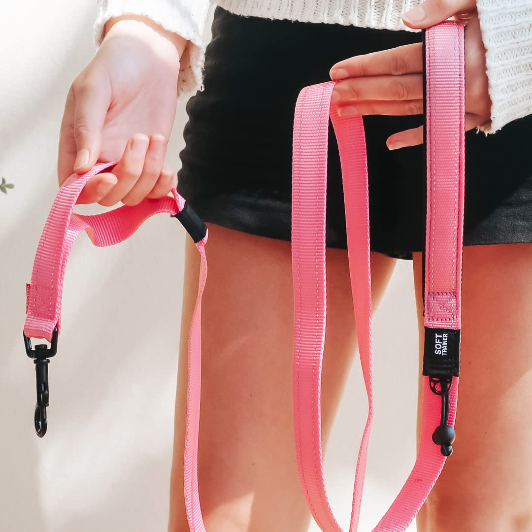 EzyDog Soft Trainer Leash has corrosion-resistant clips for durable year-round use.