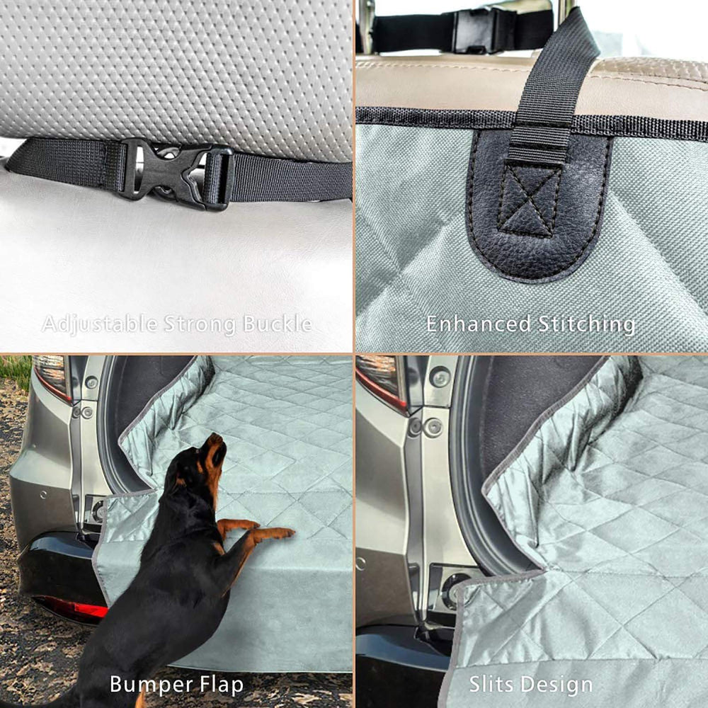F-color easy-install straps shown for quick SUV setup.