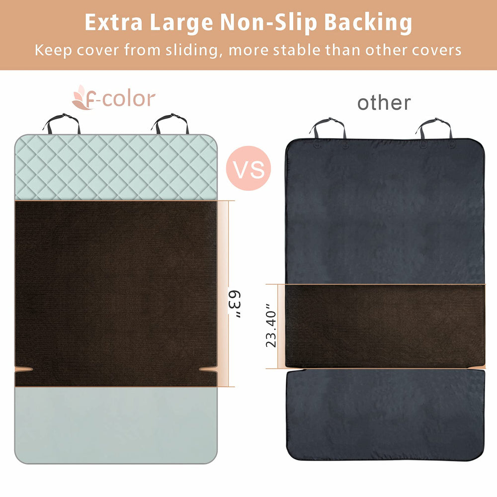 F-color non-slip backing keeps cargo secure during turns.
