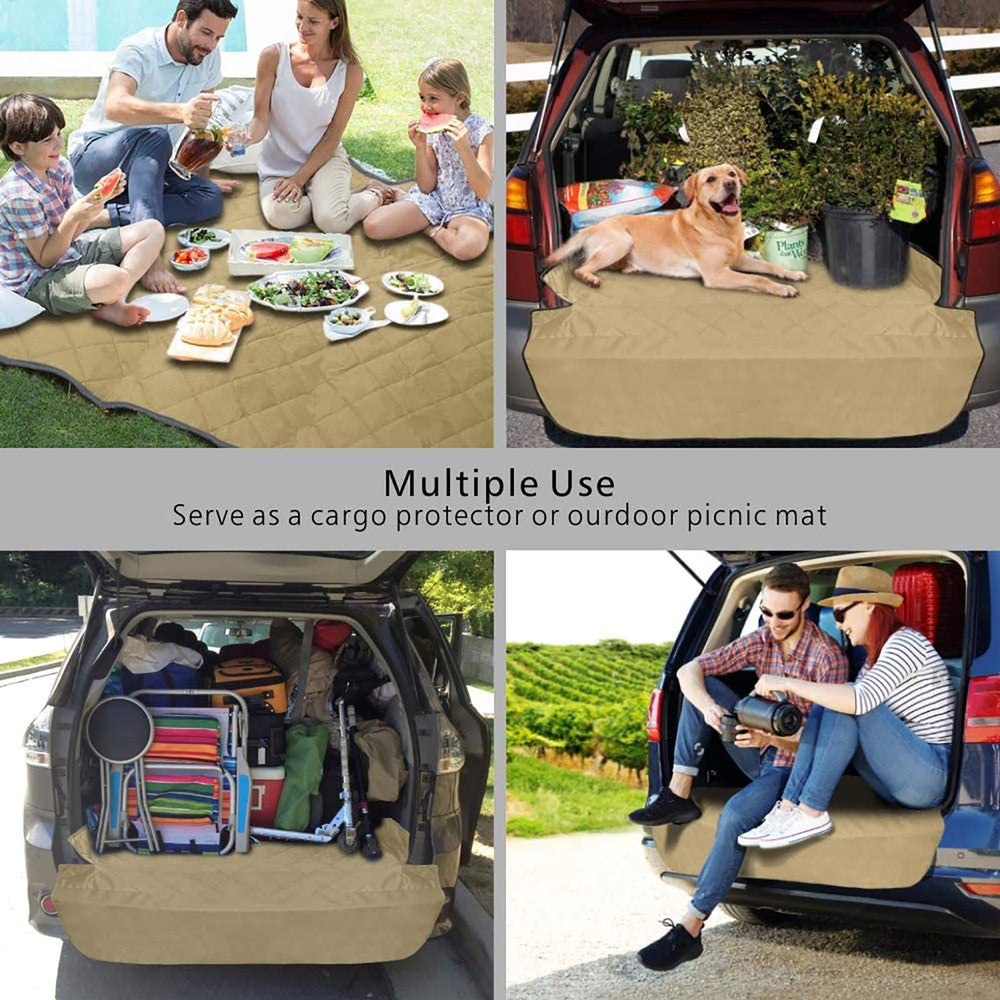 F-color non-slip backing keeps the liner stable during sharp turns and bumps.