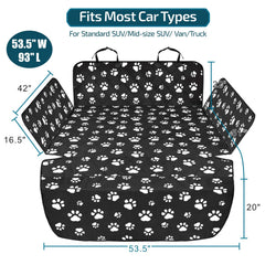 F-color cargo liner side flaps shield interior walls from paws