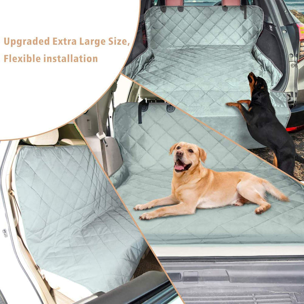 F-color universal-fit liner demonstrates wide coverage for multiple vehicles.